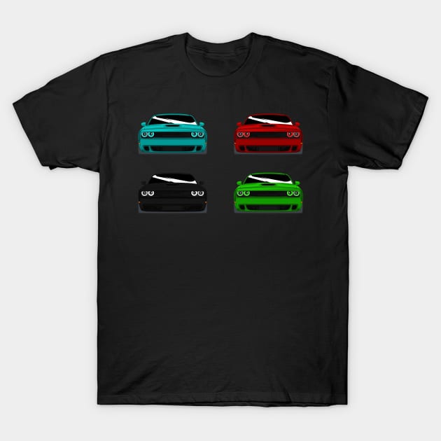 Dodge Challenger T-Shirt by Car_Designer